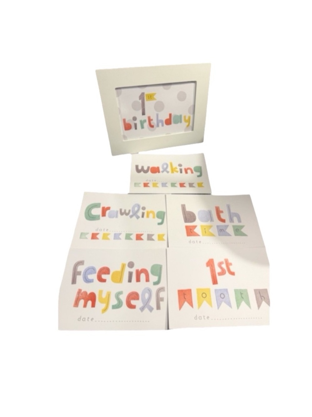 Hallmark Milestone Picture Frame with Inserts